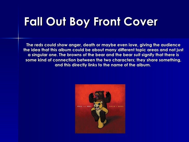 Fall Out Boy Folie A Deux Analysis Fall Out Boy Folie A Deux Analysis