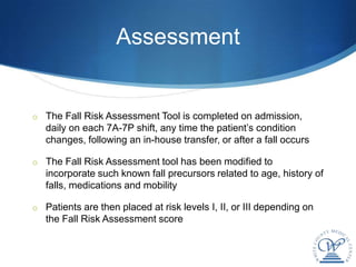 Fall prevention | PPTX