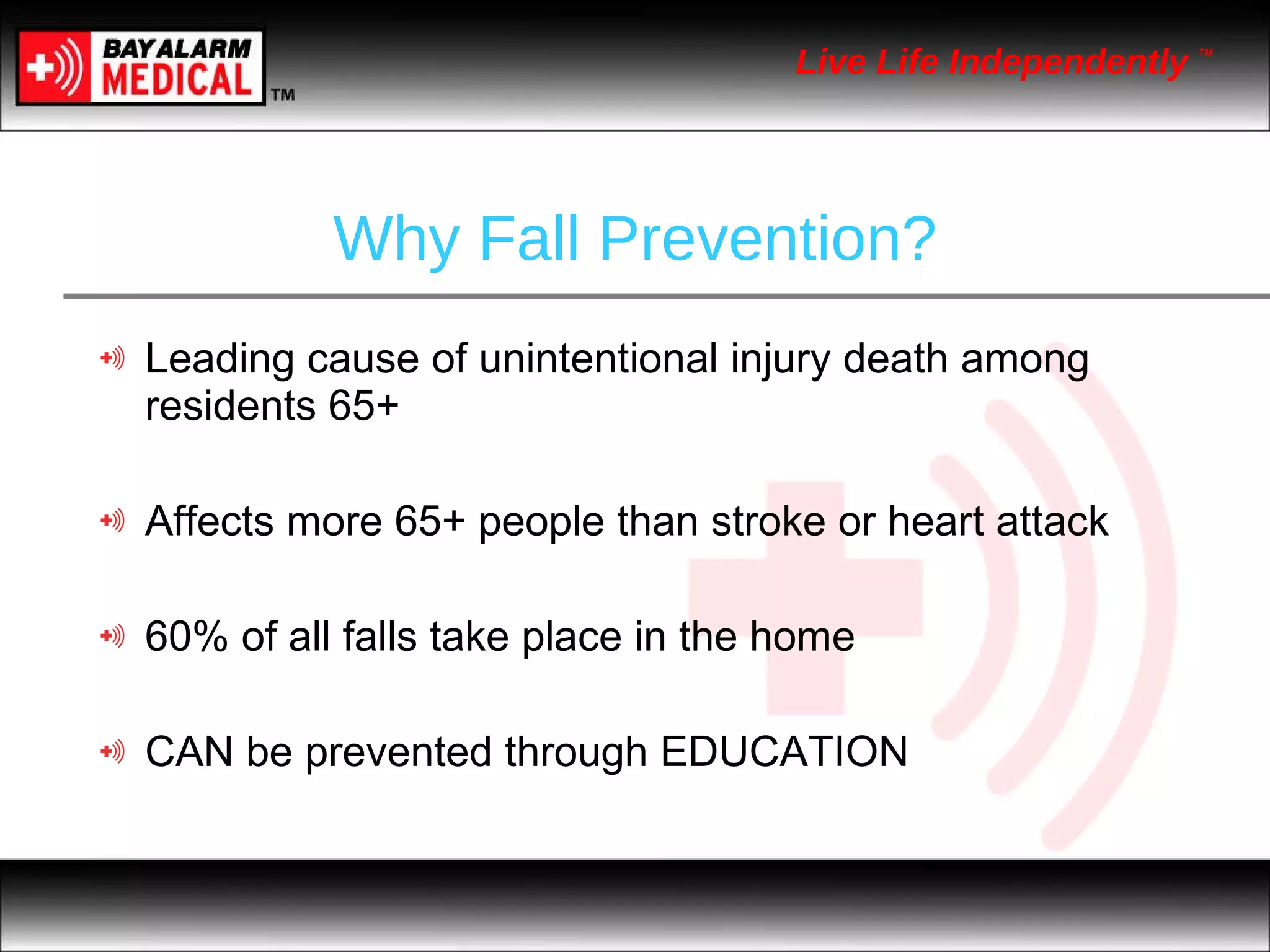 Fall Prevention Home Safety for Seniors | PPT | Senior Health | Healthy ...