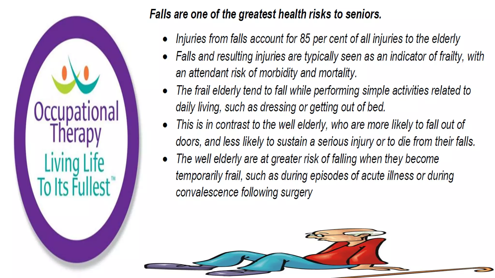 Fall Prevention Strategies Elderly Population part 1