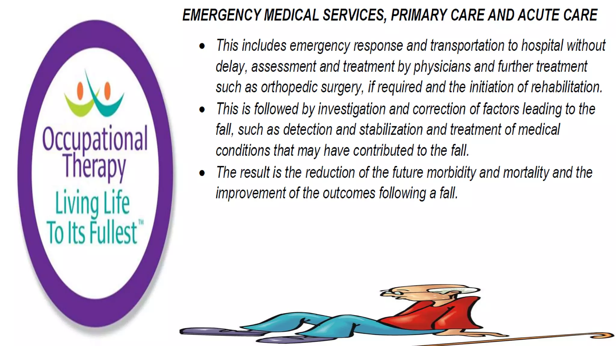 Fall Prevention Strategies Elderly Population part 1
