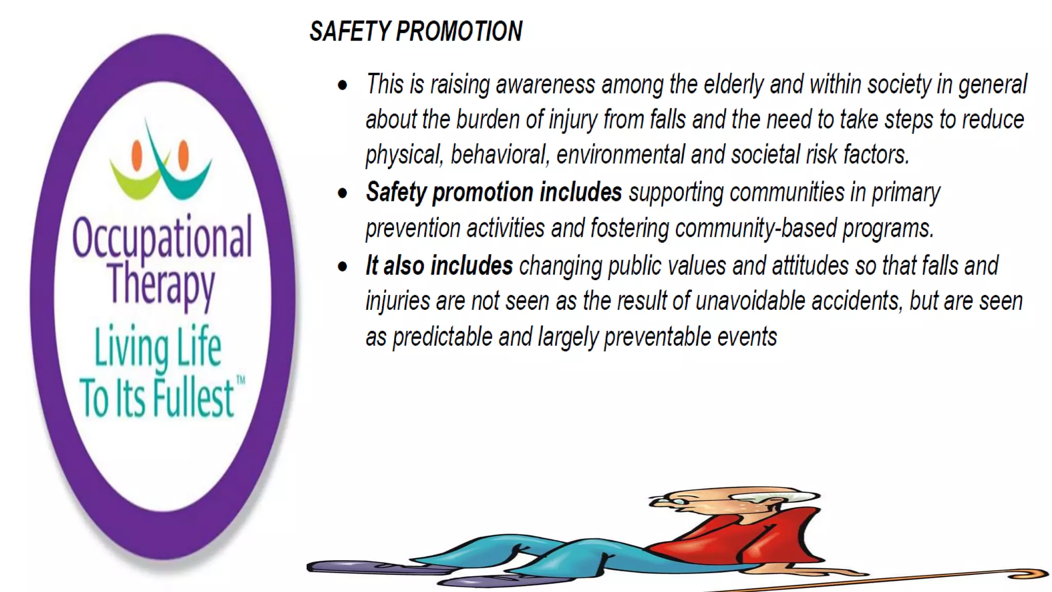 Fall Prevention Strategies Elderly Population part 1