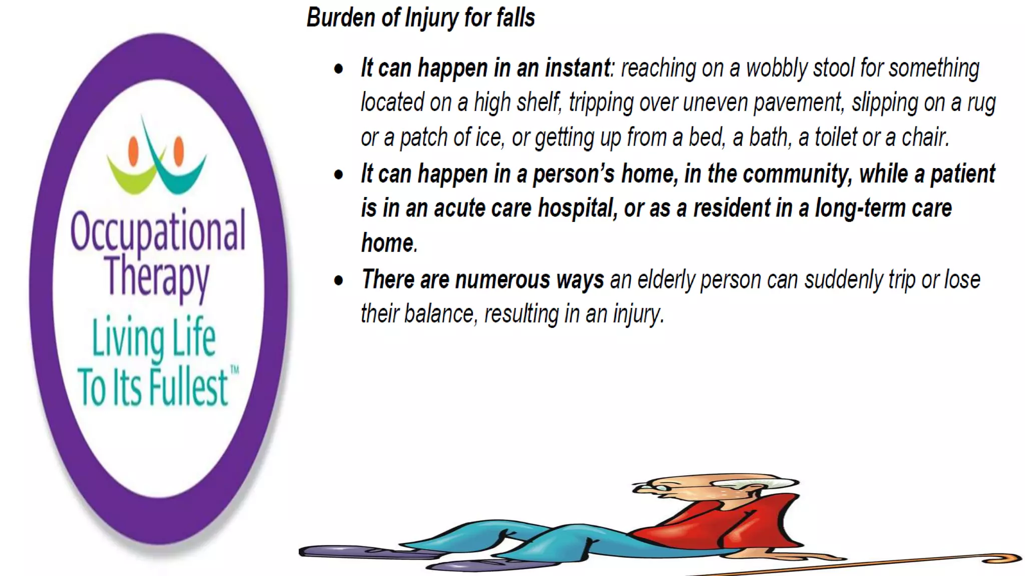 Fall Prevention Strategies Elderly Population part 1
