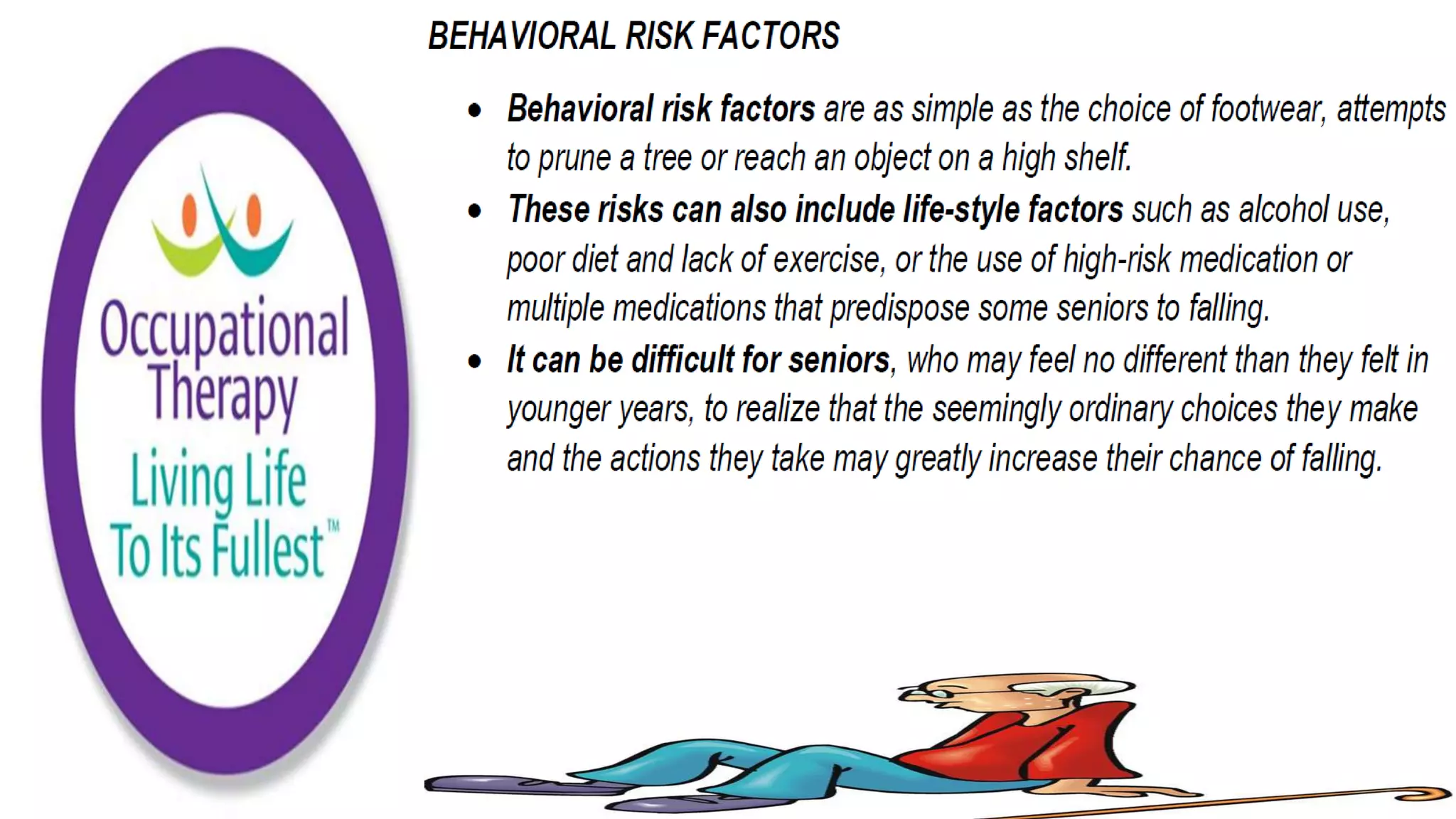 Fall Prevention Strategies Elderly Population part 1