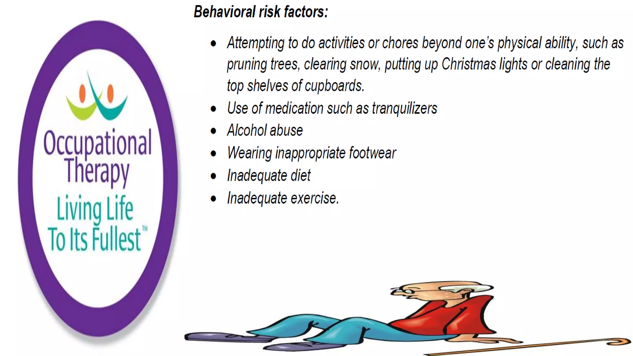 Fall Prevention Strategies Elderly Population part 1