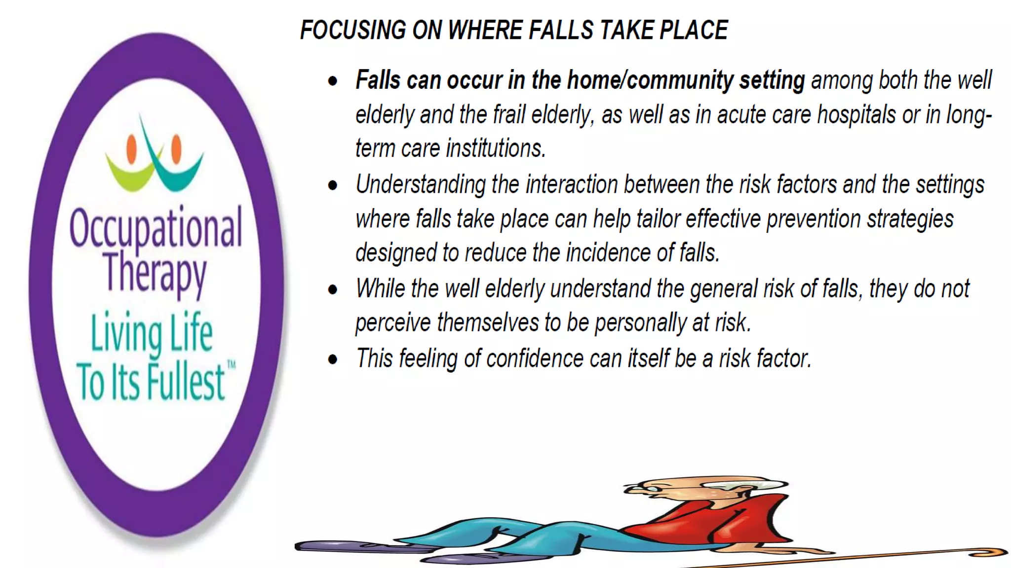 Fall Prevention Strategies Elderly Population part 1