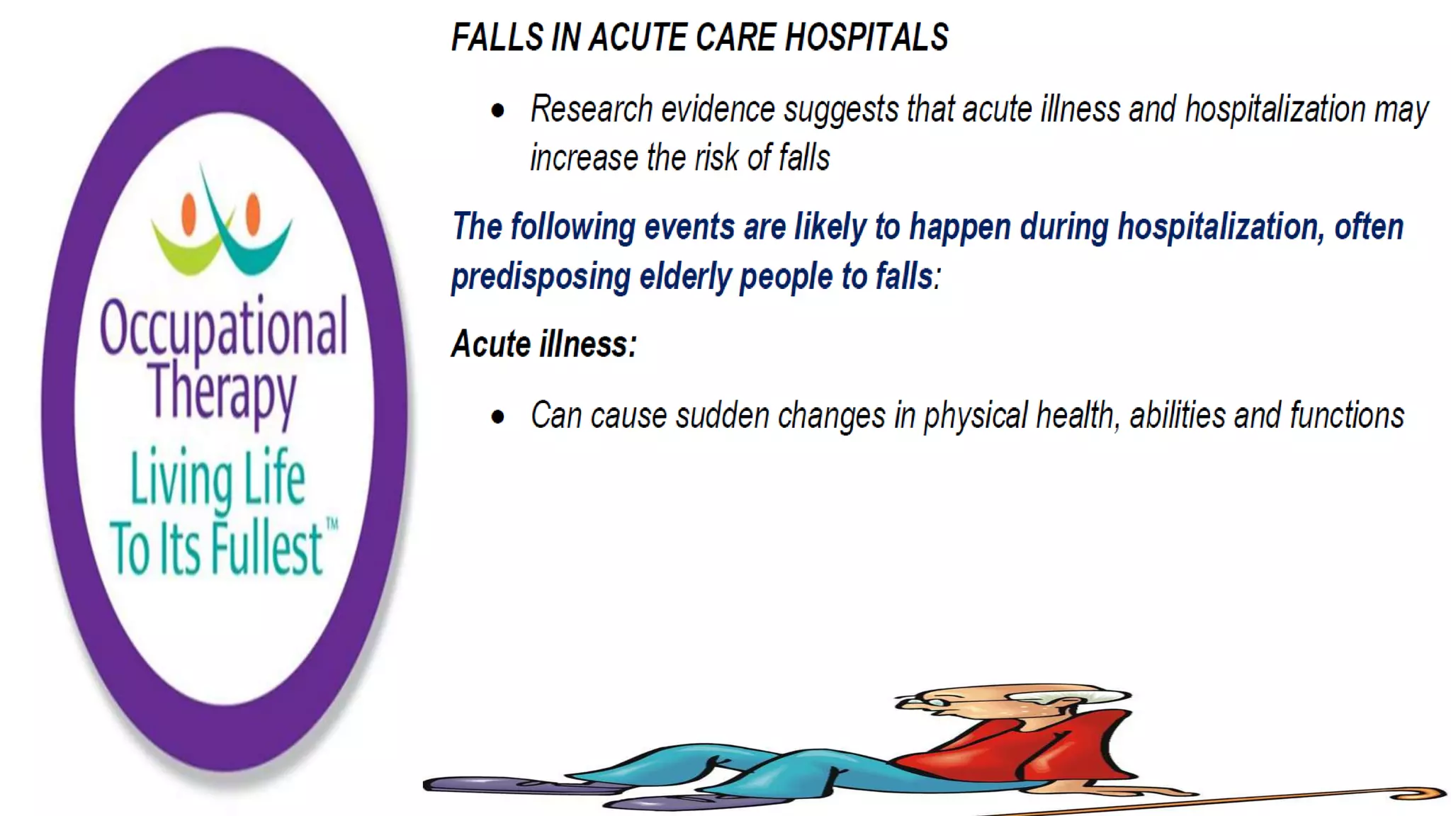 Fall Prevention Strategies Elderly Population part 1