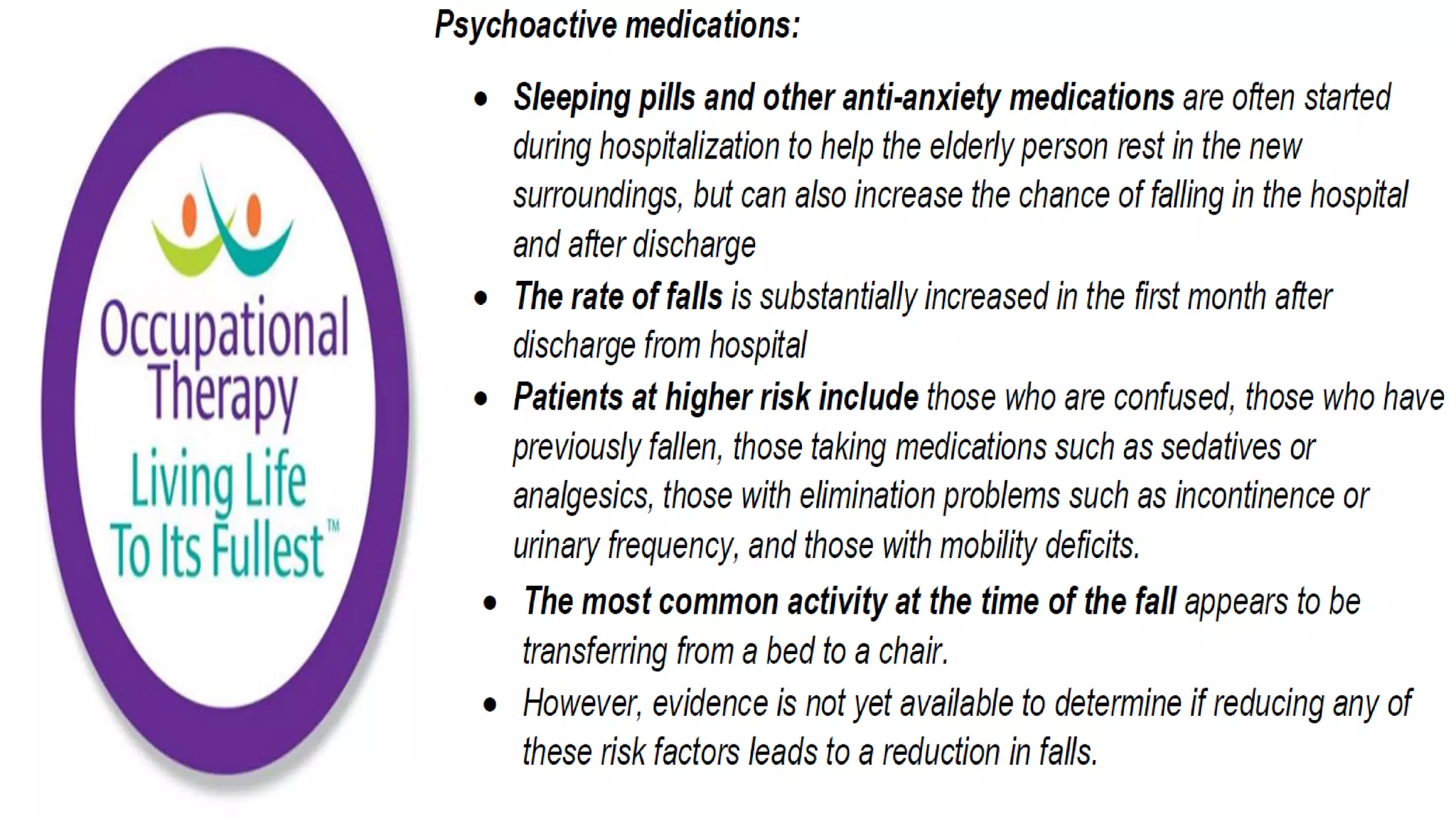 Fall Prevention Strategies Elderly Population part 1