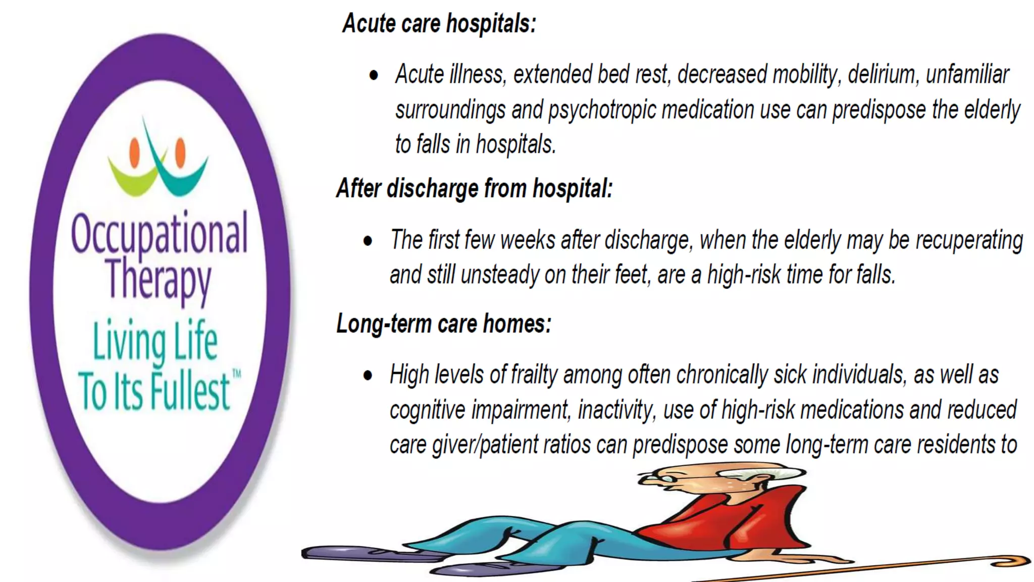 Fall Prevention Strategies Elderly Population part 1