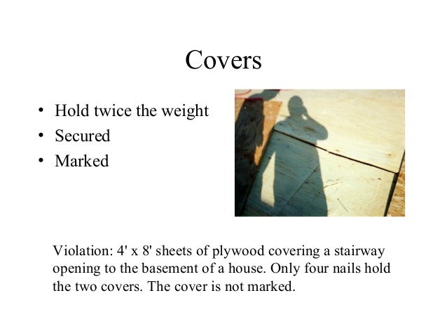 osha regulations fall protection 18 638