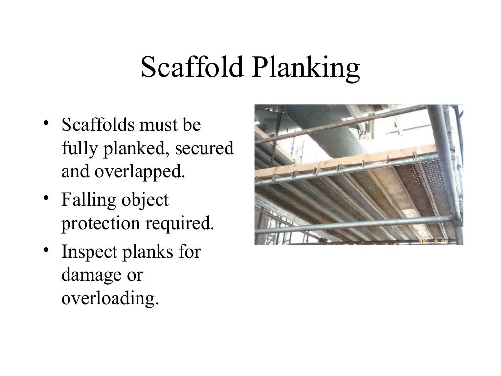 OSHA regulations Fall protection