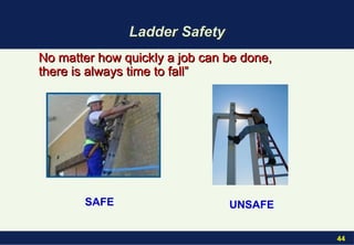Always Inspection Fall Protection Fall Protection _ Ladder Safety for COSH | PPT