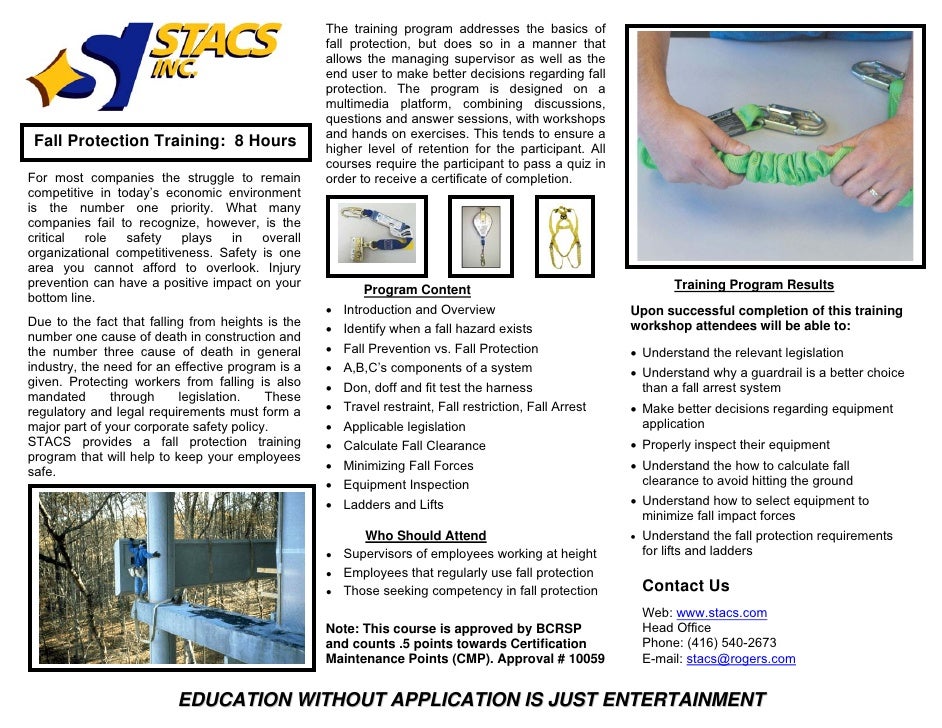 Fall Protection Training Level Ii