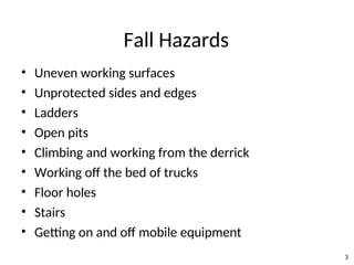 Fall In Depth Hazard Falls Hazard and Control_Falls Hazard and Control | PPT