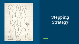 Stepping
Strategy
 