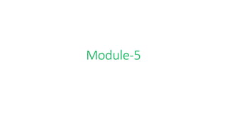 Module-5
 