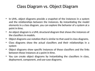 Objects and classes for OOAD object oriented analysis and design | PPTX