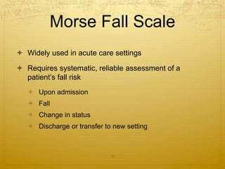 Falls learn not to fall | PPT