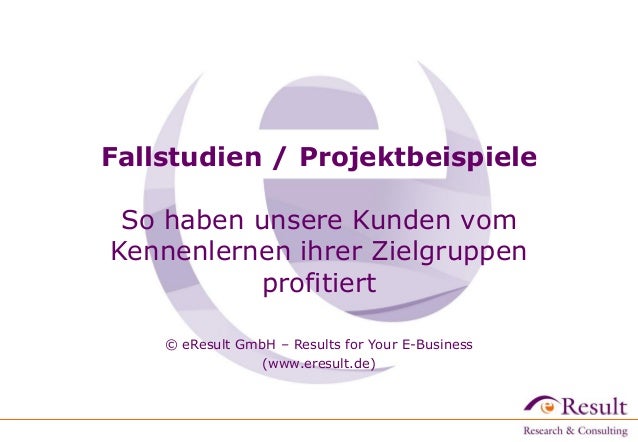 Zielgruppe kennenlernen