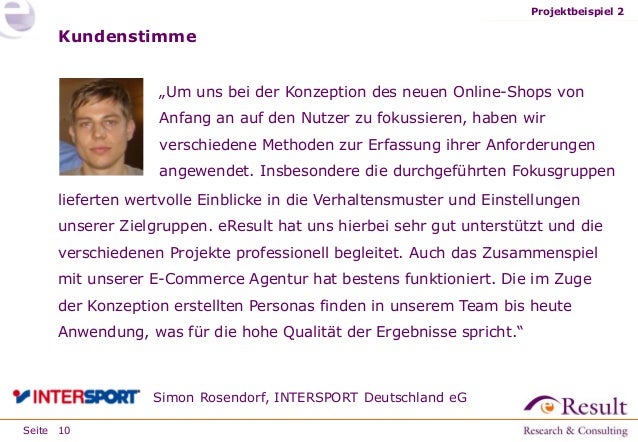 Zielgruppe kennenlernen