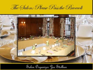 Salon Organizer Zoe Stolbun 
 