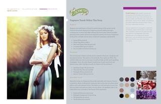 THE LEBERMUTH CO. | FALL/WINTER 2017-2018 | FRAGRANCE TREND REPORT
GREEK LUXURY est.
1908 Greek Luxury fuses modern luxuries and
indulgences with the allure and mystery of
the ancient world. Cool notes reminiscent of
tranquil marble and forgotten seas, along with
aphrodisiac notes of musk, amber and patchouli
will create fragrances that are unique, classic,
and most importantly, luxurious.
Grecian traditions of homeopathic treatments
and beauty rituals romanticized in mythology
offer ingredient inspirations for personal care
and fragrance. Pomegranate, rose water,
Materials and colors inspired by opulent
gemstones, such as amethyst and rose quartz,
lend sophistication and class to product
packaging.
Fragrance Trends Within This Story:
Elegance
Elegance and stark beauty is found in marble statues of the ancient world.
Channel this primal elegance by imagining yourself walking through a
contemporary museum hall. High ceilings, decorative glass, filtered sunlight,
gleaming white marble and intricate tapestries envelop and amuse. Fragrances
evoke purity and light and are clean, simple and supremely sophisticated.
•	 Sunny AN 93-0129-03
•	 White Soap AN 91-1038-51
•	 New York Flower Shop 95-5001-64A
•	 L’occitane Milk Type 91-1033-20
•	 Ivy, Cucumber & Verbena 92-9014-53
Decadence
The environment is festive and the mood is cheerful. Everyone is laughing and
dancing around you. The party is rich and lavish. Your spirits are lifted. The
bubbles tickle your nose as you toast yourself and take another sip of sparkling
champagne. Enjoy chocolate dipped strawberries, frosted macaroons and
layered cream cakes. Indulge yourself, you deserve all this and more!
•	 Sparkling Ginger Ale 95-5000-88
•	 Chocolate Bon Bon 93-0113-83A
•	 Pineapple Mimosa 95-5000-96
•	 Apricot Cream Cake 90-2024-09
Aphrodite’s Touch
Aphrodite brings you fragrances that evoke sensuality and romance. Passion
is ignited as sheets of silk gently caress your skin as you sink into plush velvet
pillows and a soft cashmere throw. The fabrics are cool and warm at once. You
feel your heart rush and your pulse is in your throat. Be impulsive, take in the
night, fall in love, surrender to the beauty of the experience.
•	 Enchanted Romance 93-0112-55
•	 Midnight Pomegranate II 93-0107-95
•	 AN Sensuality 91-1023-19
•	 Vanilla Sensual 90-3029-61
 