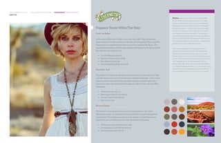 THE LEBERMUTH CO. | FALL/WINTER 2017-2018 | FRAGRANCE TREND REPORT
NATIVE est.
1908 Native takes us to the primitive emptiness
of the Australian Outback and pays homage
to the longstanding culture of the indigenous
Aboriginal people. Utilizing their knowledge
of the land and its’ unique resources provides
native formulations that infuse skincare with
revolutionary healing concepts. The plants of
the desolate Bushland become key ingredients
and it is believed that the harsh environment of
the climate is responsible for their exceptional
potency and antioxidant properties.
The natural approach to healing is sacred
among this honored culture. The botanicals
growing in the area include super fruits and
flower nectars that are not found anywhere else
in the world. Kangaroo apple, emu bush, caviar
lime, kakadu plum, prickly pear and cactus
water offer high levels of bioactive ingredients
for intense healing benefits. Circle and dot body
decorations, paint smudges and handcrafted
ritual art define the use of colors in this trend.
Fragrance Trends Within This Story:
From the Ashes
In the quiet of the desert night, a fire is the only light. The intense heat,
deep smoke and woody accords are alluring and energizing. These powerful
fragrances are irresistible; they draw you in like a moth to the flame. The
unmistakable perfume of Australian Sandalwood lingers in the air as the fire
dies and the sun begins to rise.
•	 Fire EO Blend 95-5001-17
•	 Patchouli Embers 93-0116-95
•	 Fire Amber 95-5001-54
•	 Sacred Sandalwood 93-0130-51A
Succulent Trail
Throughout the desert, sweet, green succulents grow in the harsh, dry heat
and offer spectacular color to an otherwise desolate landscape. Fresh cactus
blossoms infuse the natural surroundings and you are immersed in the
distinctive scent only the desert landscape can offer. Crisp, arid and oddly
refreshing.
•	 Velvet Moss 92-9011-14
•	 Basil Sage & Mint II 93-0116-94
•	 Cactus Cream II 93-0132-53
•	 Aloe 95-5001-92
Ancient Desert
The desert is the homeland and a source of inspiration to the native
Aboriginal people. It energizes them and provides strength and spiritual
connections. These fragrances are sensual, intense and exciting and are
inspired by the sun setting over the vast Australian wilderness.
•	 White Sand Desert AN 95-5000-44A
•	 Frankincense Limon AN 92-9009-34
•	 Sonoran Sunset 93-0100-14
 