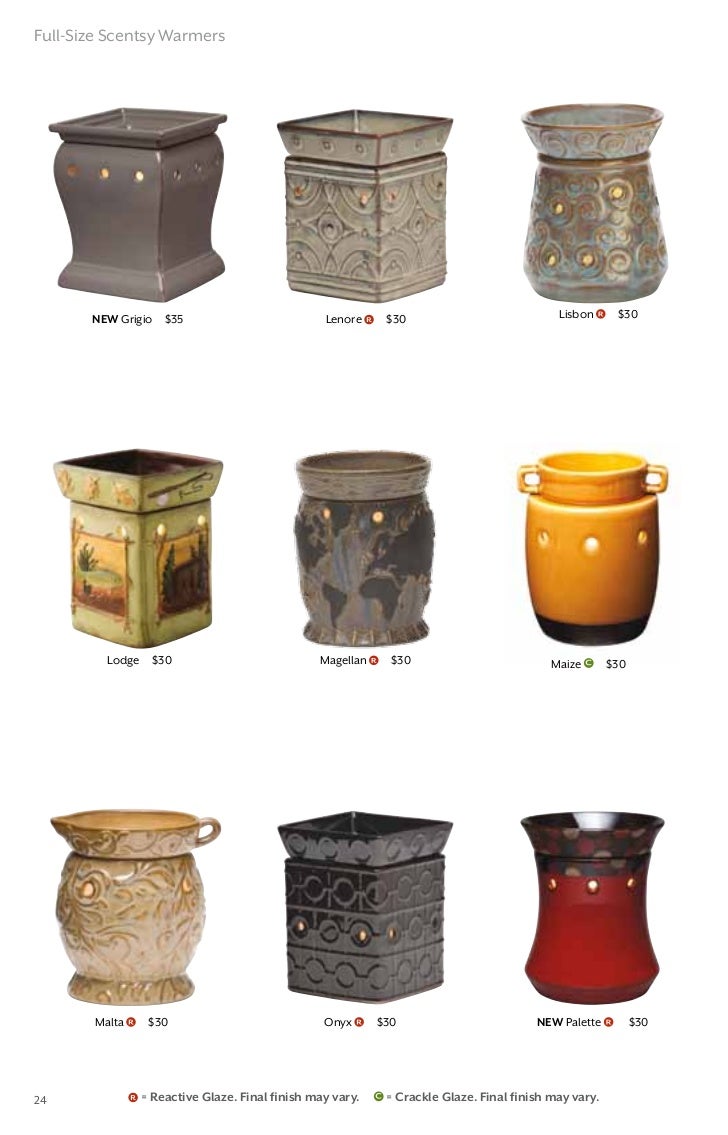scentsy fall winter catalog 2012