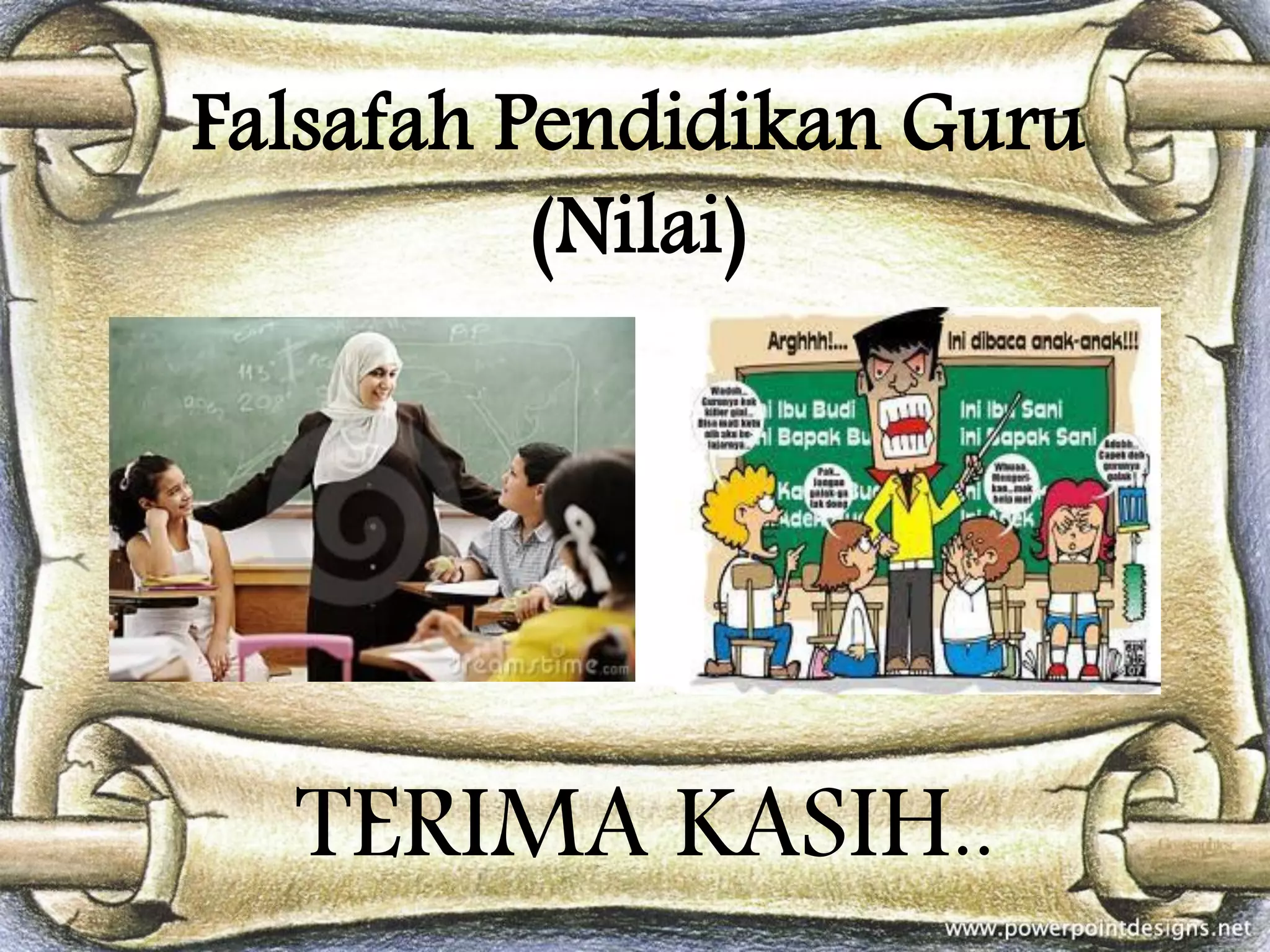 Falsafah pendidikan guru (nilai) | PDF