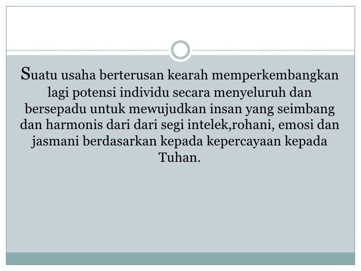 Falsafah pendidikan kebangsaan dan falsafah pendidikan guru