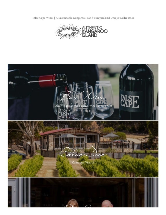 false cape wines