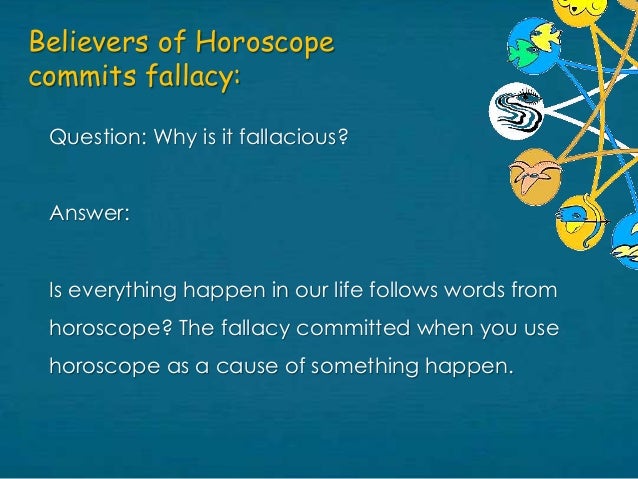 False Cause Fallacy