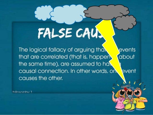what is causation fallacy