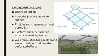 False ceiling by architecture student for design | PPTX