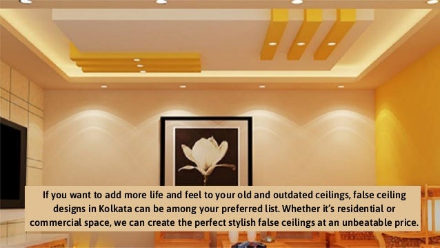 False Ceiling Design In Kolkata