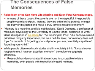 False memory | PPTX