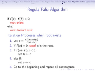 Regula Falsi Examples – MATHEMATICA tutorial, Part 1.3: Bracketing ...