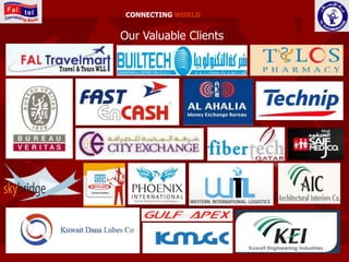 CONNECTING WORLD


Our Valuable Clients
 