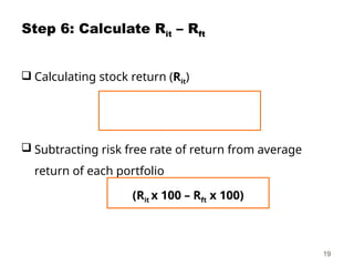 How Is Rft Calculated fama-and-french models and performance j | PPTX