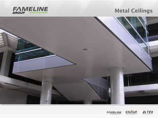 Metal Ceilings
 