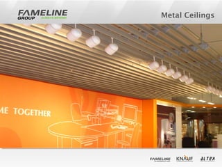 Metal Ceilings
 