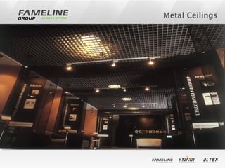Metal Ceilings
 