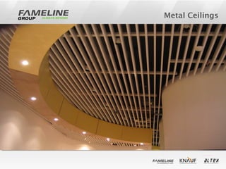 Metal Ceilings
 