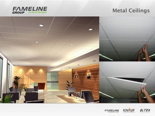 Metal Ceilings
 