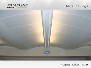 Metal Ceilings
 