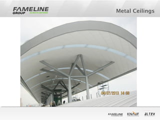 Metal Ceilings
 