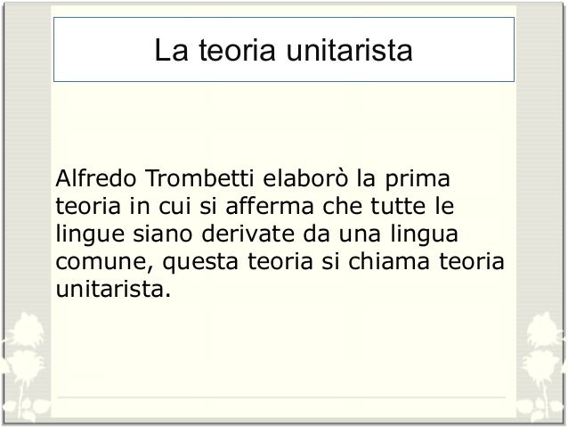 Famiglie Linguistiche Maris