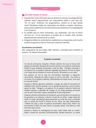 UNIDAD DE APRENDIZAJE Aula de 3 años de Educación Inicial MI FAMILIA-II ...