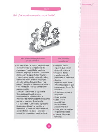 UNIDAD DE APRENDIZAJE Aula de 3 años de Educación Inicial MI FAMILIA-II ...