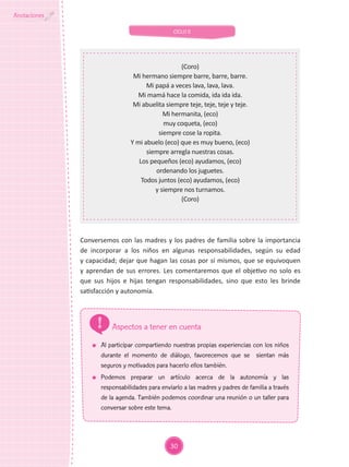 UNIDAD DE APRENDIZAJE Aula de 3 años de Educación Inicial MI FAMILIA-II ...
